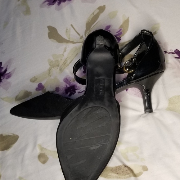 Anne Kline Kitten Heel w/ Ankle strap - Picture 6 of 7